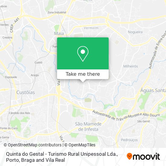 Quinta do Gestal - Turismo Rural Unipessoal Lda. map