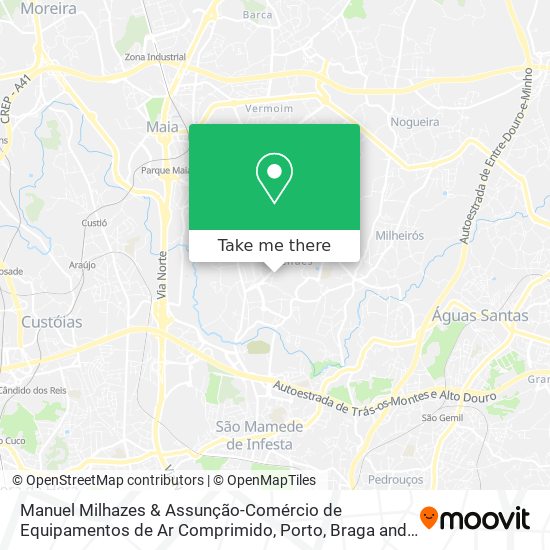 Manuel Milhazes & Assunção-Comércio de Equipamentos de Ar Comprimido map