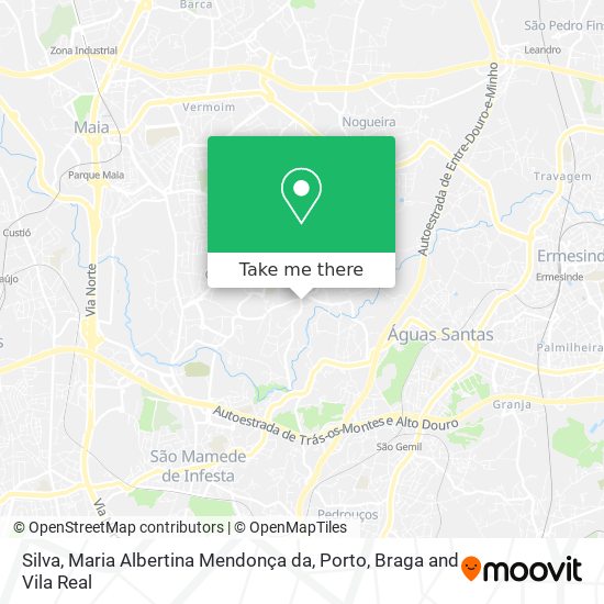 Silva, Maria Albertina Mendonça da map