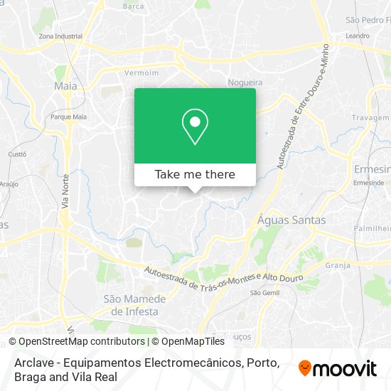Arclave - Equipamentos Electromecânicos map