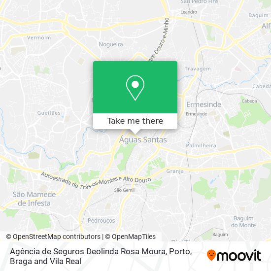 Agência de Seguros Deolinda Rosa Moura map