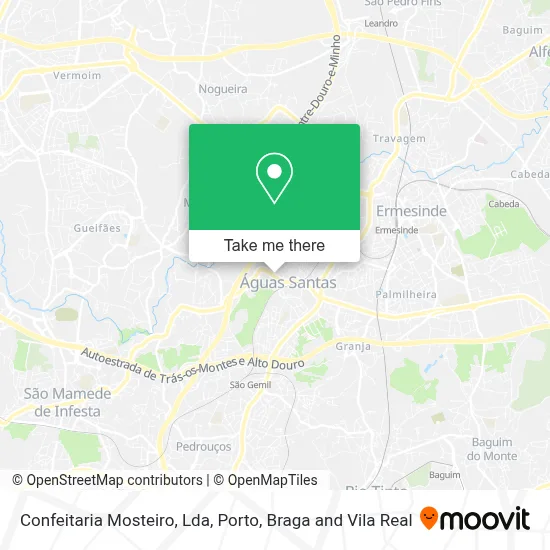 Confeitaria Mosteiro, Lda map