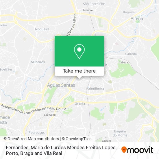 Fernandes, Maria de Lurdes Mendes Freitas Lopes map