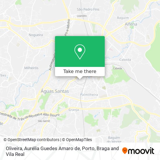 Oliveira, Aurélia Guedes Amaro de map