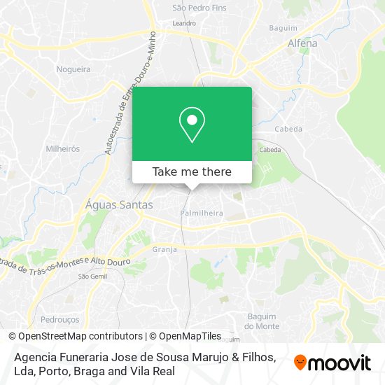 Agencia Funeraria Jose de Sousa Marujo & Filhos, Lda map