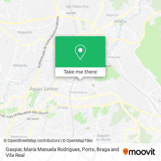 Gaspar, Maria Manuela Rodrigues mapa