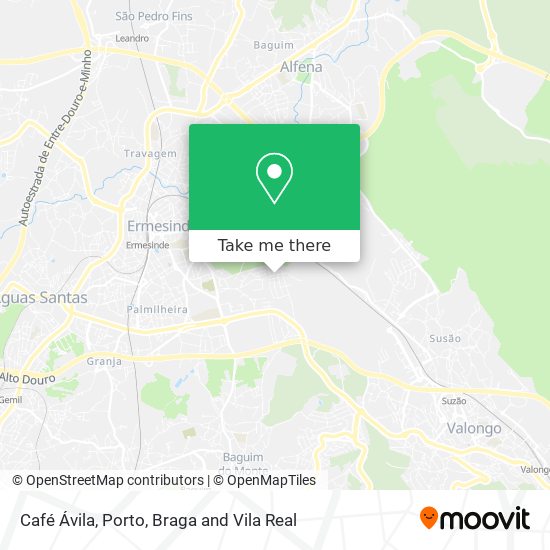Café Ávila map