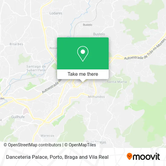 Danceteria Palace map