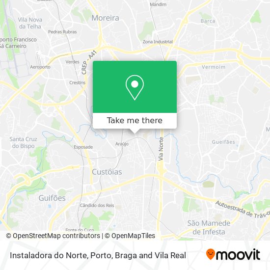 Instaladora do Norte map