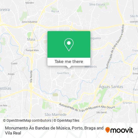 Monumento Às Bandas de Música mapa