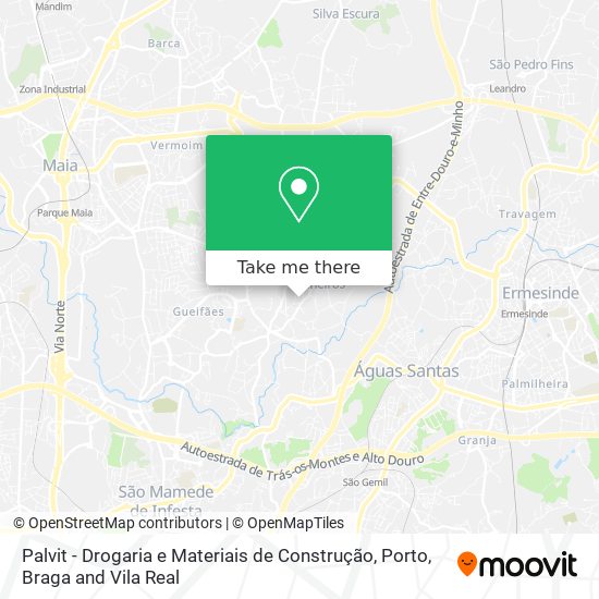 Palvit - Drogaria e Materiais de Construção mapa