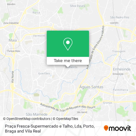 Praça Fresca-Supermercado e Talho, Lda map