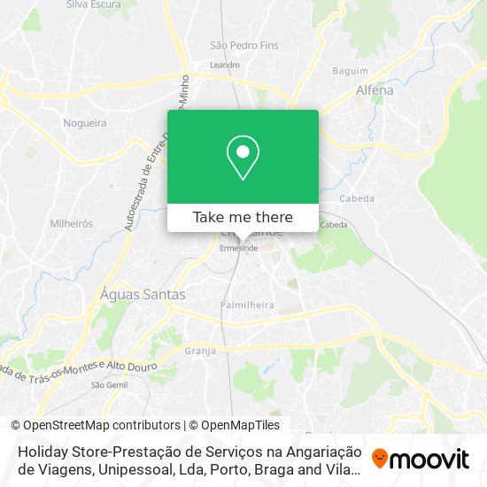 Holiday Store-Prestação de Serviços na Angariação de Viagens, Unipessoal, Lda map