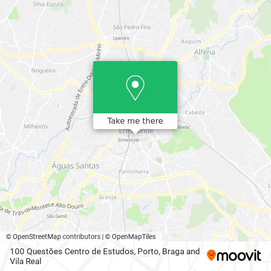 100 Questões Centro de Estudos map