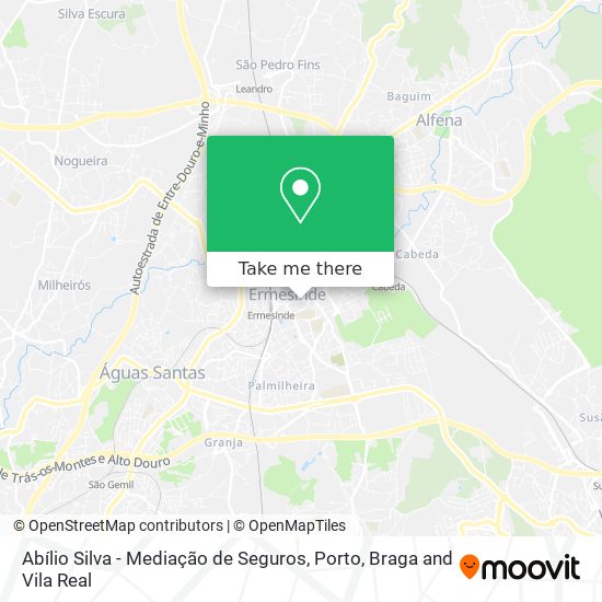 Abílio Silva - Mediação de Seguros map