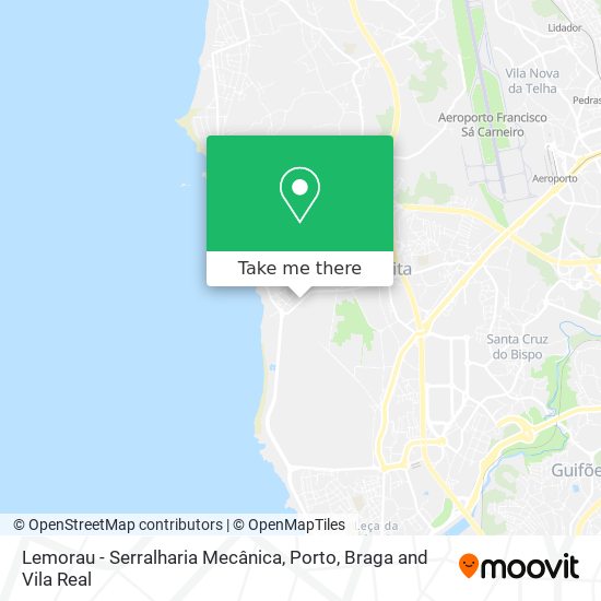 Lemorau - Serralharia Mecânica map