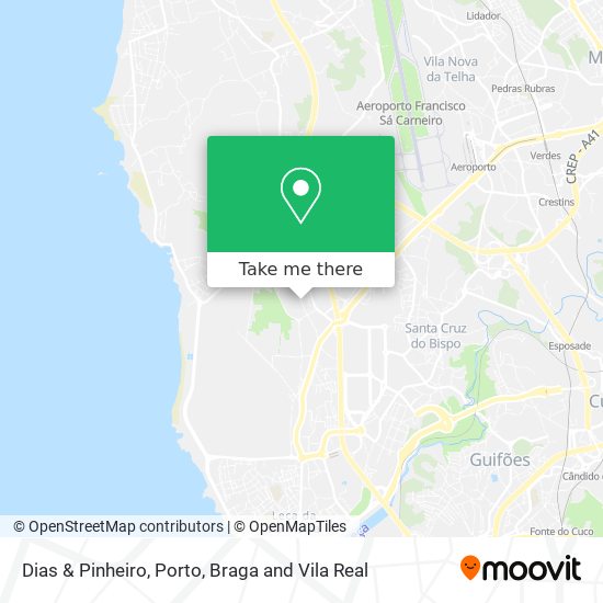 Dias & Pinheiro map