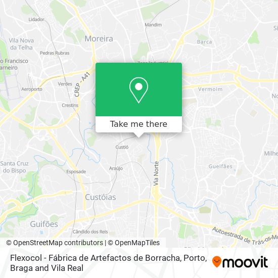 Flexocol - Fábrica de Artefactos de Borracha mapa