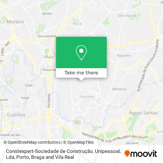 Constexpert-Sociedade de Construção, Unipessoal, Lda mapa