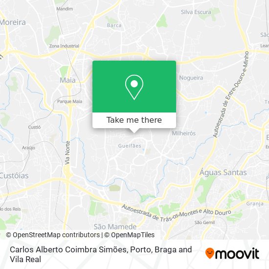 Carlos Alberto Coimbra Simões map