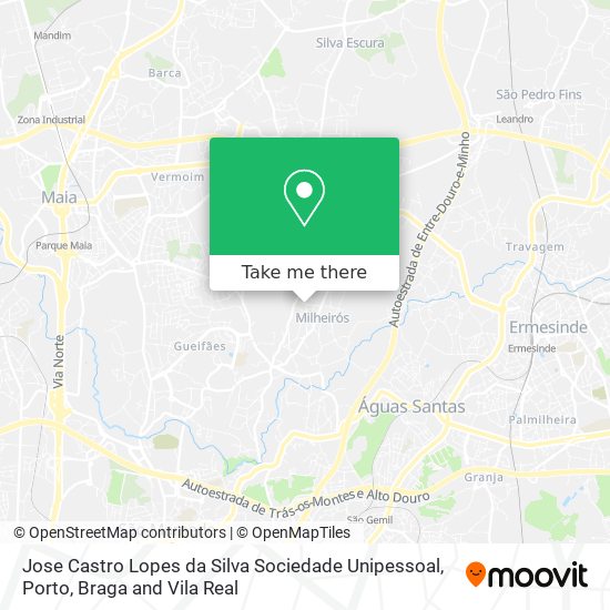 Jose Castro Lopes da Silva Sociedade Unipessoal map