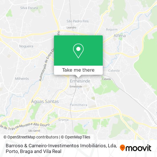 Barroso & Carneiro-Investimentos Imobiliários, Lda map