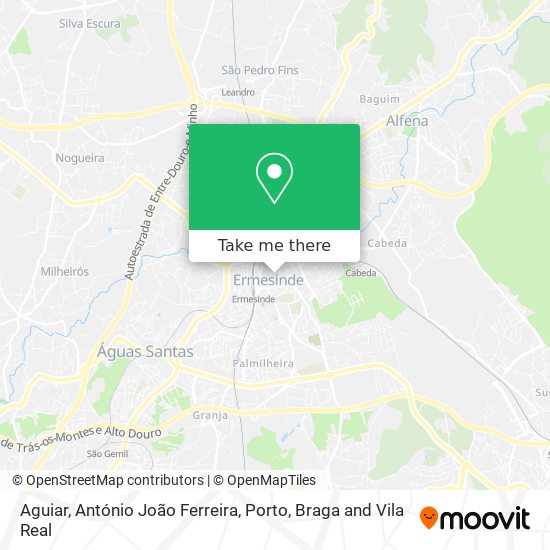 Aguiar, António João Ferreira map