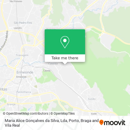 Maria Alice Gonçalves da Silva, Lda mapa