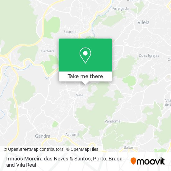 Irmãos Moreira das Neves & Santos map