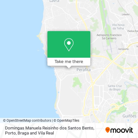 Domingas Manuela Reisinho dos Santos Bento mapa