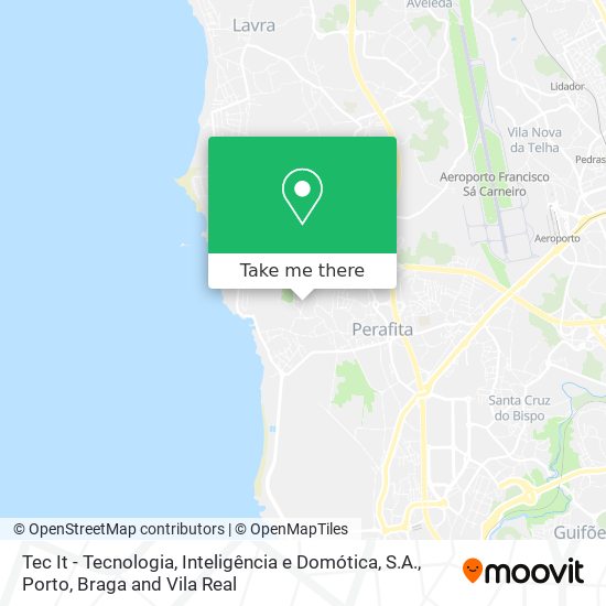 Tec It - Tecnologia, Inteligência e Domótica, S.A. map