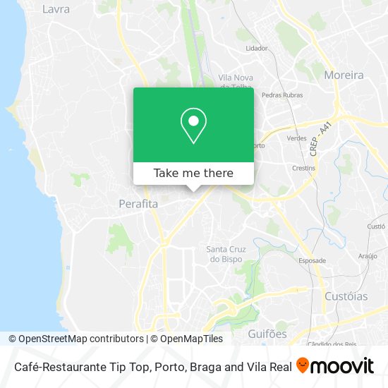Café-Restaurante Tip Top map