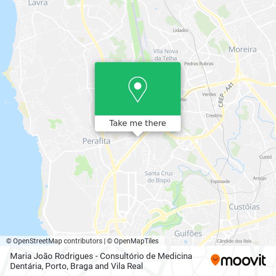 Maria João Rodrigues - Consultório de Medicina Dentária map