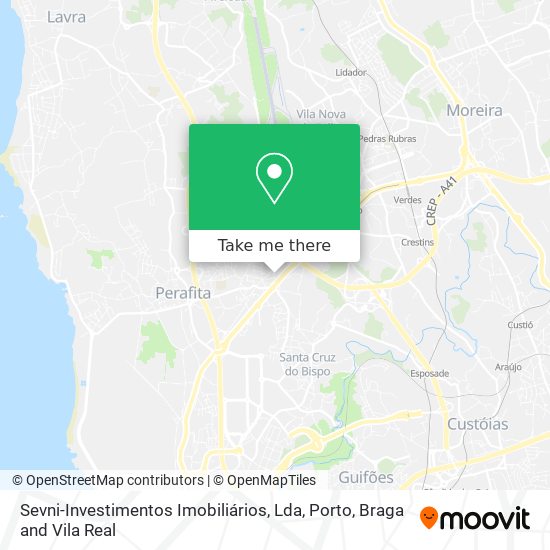 Sevni-Investimentos Imobiliários, Lda map