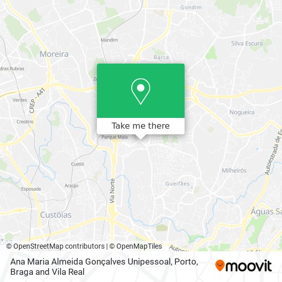 Ana Maria Almeida Gonçalves Unipessoal map