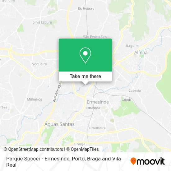 Parque Soccer - Ermesinde map