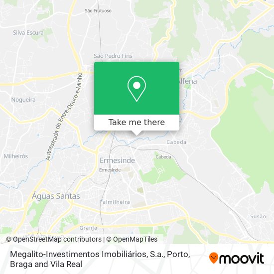 Megalito-Investimentos Imobiliários, S.a. map