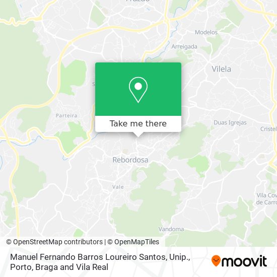 Manuel Fernando Barros Loureiro Santos, Unip. mapa