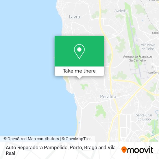 Auto Reparadora Pampelido mapa