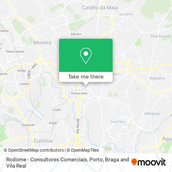 Rodome - Consultores Comerciais map