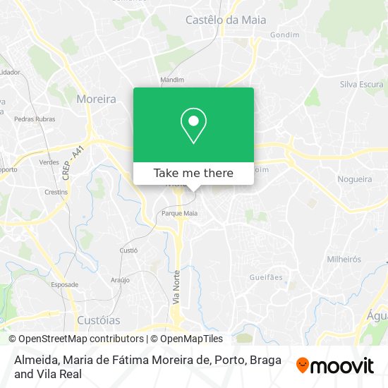 Almeida, Maria de Fátima Moreira de map