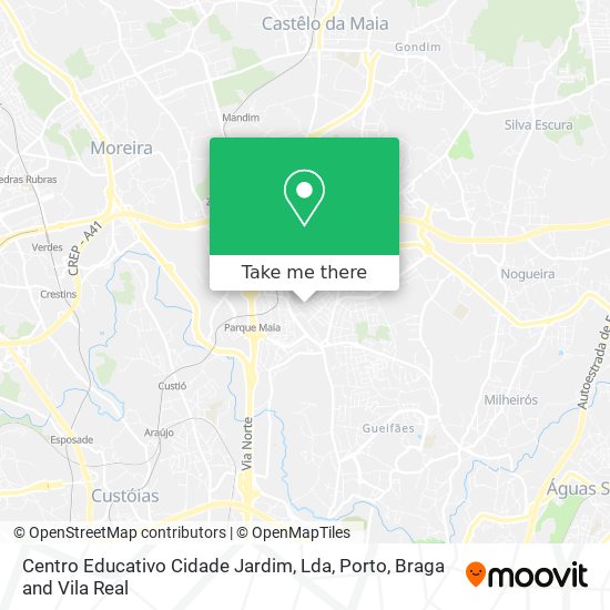 Centro Educativo Cidade Jardim, Lda map