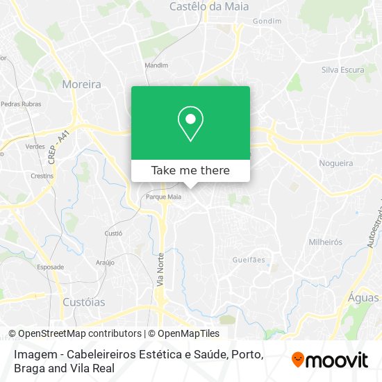 Imagem - Cabeleireiros Estética e Saúde map