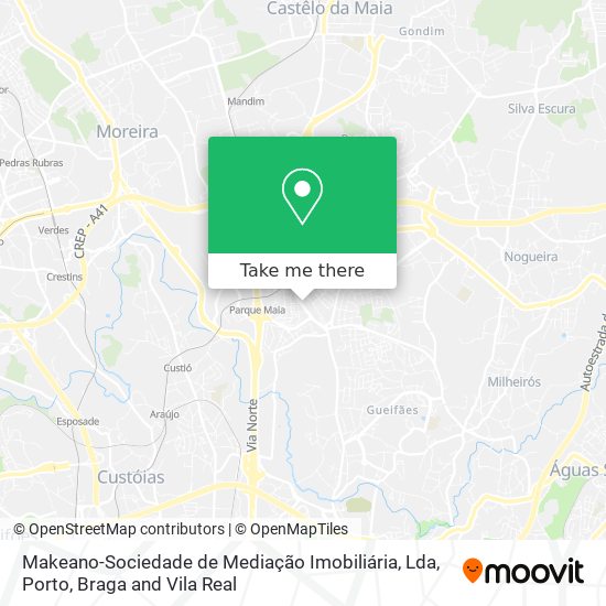 Makeano-Sociedade de Mediação Imobiliária, Lda map