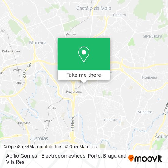 Abílio Gomes - Electrodomésticos map