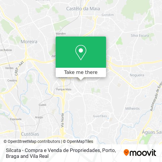 Silcata - Compra e Venda de Propriedades mapa