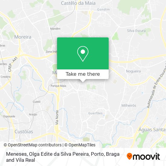 Meneses, Olga Edite da Silva Pereira map