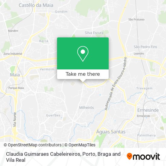 Claudia Guimaraes Cabeleireiros map