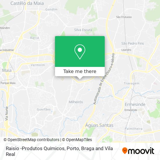 Raisio -Produtos Químicos map