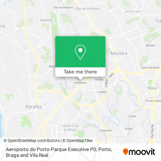 Aeroporto do Porto-Parque Executive P0 map